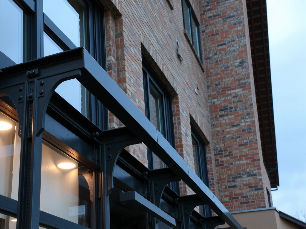 Mixed-Material Facade